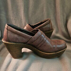 Born Haddon, platform slip on, women's size 9